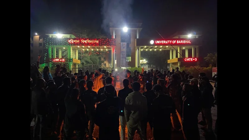 সড়ক দুর্ঘটনায় ববি শিক্ষার্থীর মৃত্যু, মহাসড়ক অনির্দিষ্টকালের জন্য অবরোধ।
